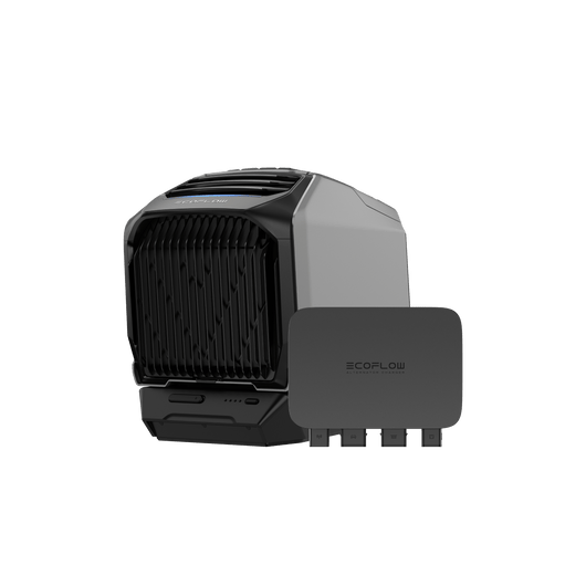 Cargador mediante alternador EcoFlow de 800 W + WAVE 2 + batería adicional  EcoFlow Europe Cargador mediante alternador + EcoFlow WAVE 2 + Batería Adicional  