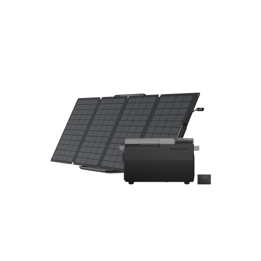 Frigorífico portátil EcoFlow GLACIER + batería Plug-in  EcoFlow Europe GLACIER + batería GLACIER Plug-in + panel solar de 110W  