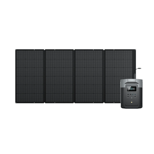 Generador solar EcoFlow DELTA 2 Max (FV 400 W) Bundles EcoFlow Europe 1*400 W + DELTA 2 Max