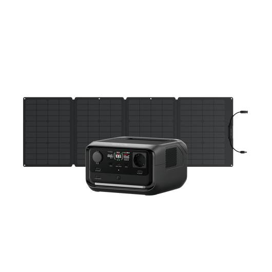 Generador solar EcoFlow RIVER 3 Plus (FV 60 W) Bundles EcoFlow Spain RIVER 3 Plus Panel Solar Portátil de 110 W